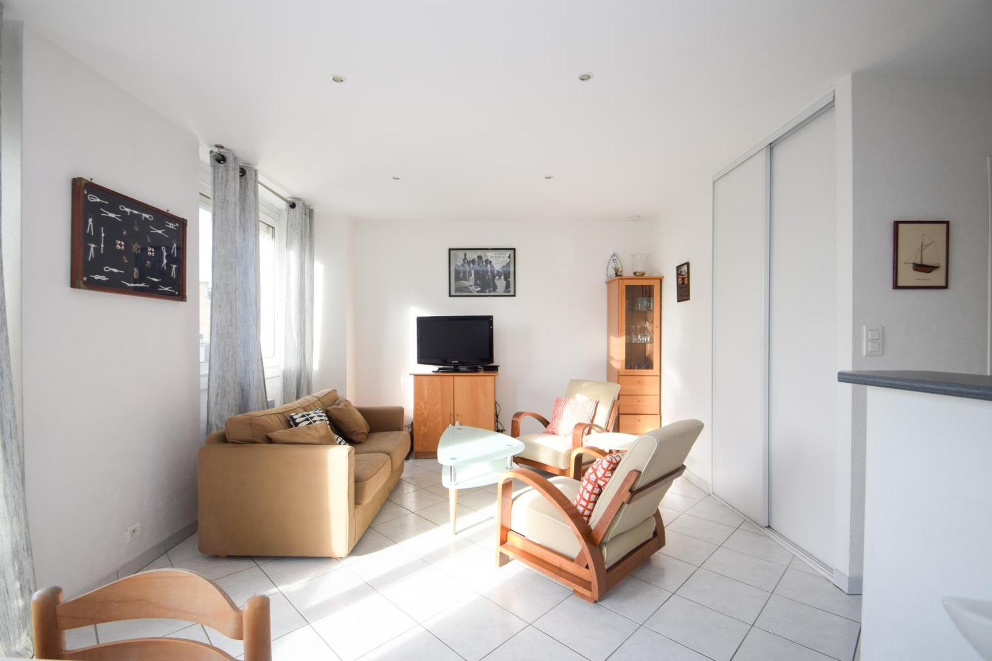 Appt 2 pièces confort 3 pers au pied de la plage vacances sans voiture Dinard Extérieur photo